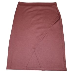 Berry Colored Pencil Skirt - Size Large